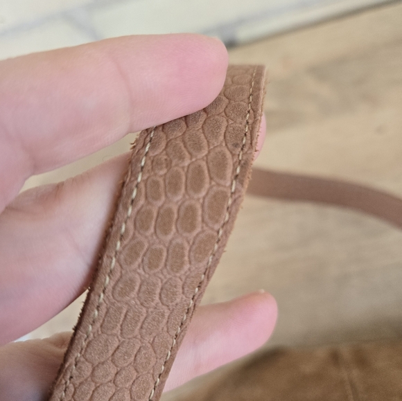 Vintage Hand Crafted Suede Bag - Picture 15 of 16